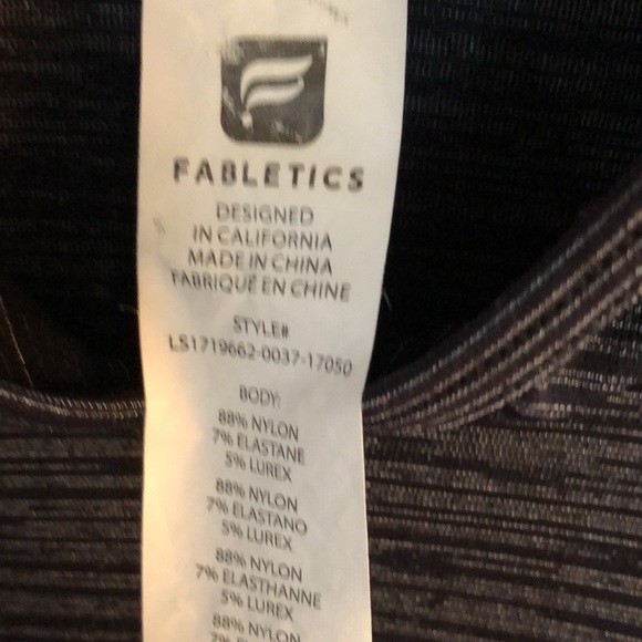 Fabletics Megan Seamless Lurex Hooded Pullover - Picture 6 of 7